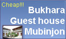 Mubindzhan guest house. Bukhara