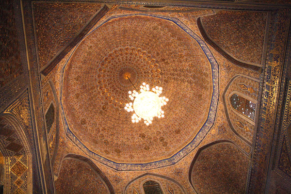 Samarkand: Gur Emir Mausoleum. Interior
