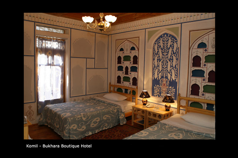 Uzbekistan Bukhara - K. Komil Hotel