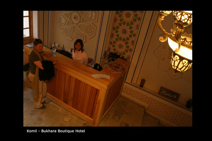 Uzbekistan Bukhara - K. Komil Hotel