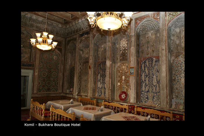 Uzbekistan Bukhara - K. Komil Hotel