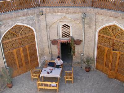 Uzbekistan Bukhara - Mekhtar Ambar Hotel