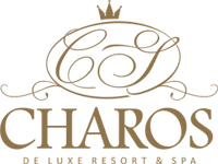 Чарос. Чарос имя. Charos лого. Charos Deluxe Resort.